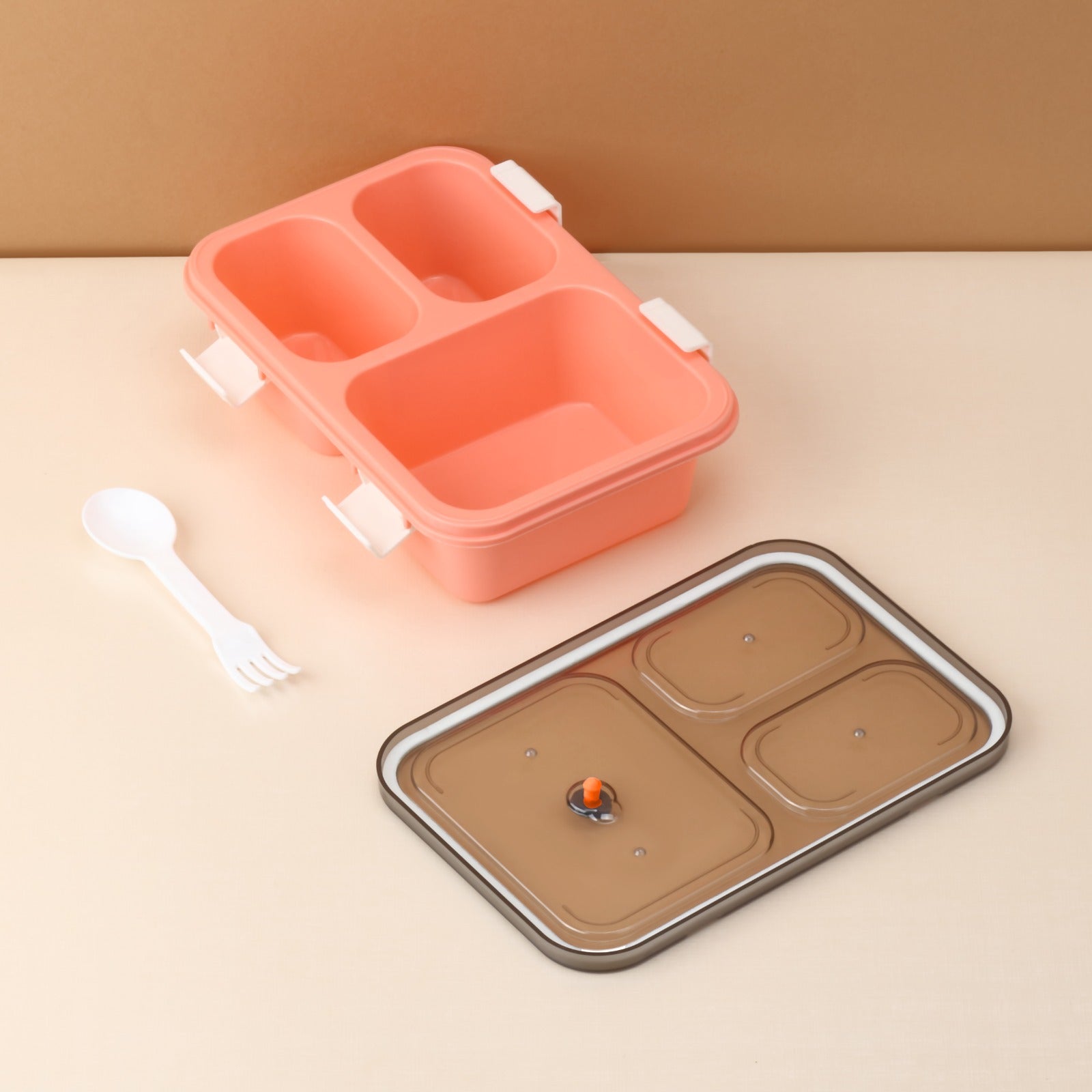 5627 Plastic Lunch Box for Kids, Lunch Box for Kids 3 Compartment Insulated Lunch Box Tiffin Box for Boys, Girls, School & Office Men (3 Compartment Lunch Box) 5627 Plastic Lunch Box for Kids, Lunch Box for Kids 3 Compartment Insulated Lunch Box Tiffin Box for Boys, Girls, School & Office Men (3 Compartment Lunch Box)